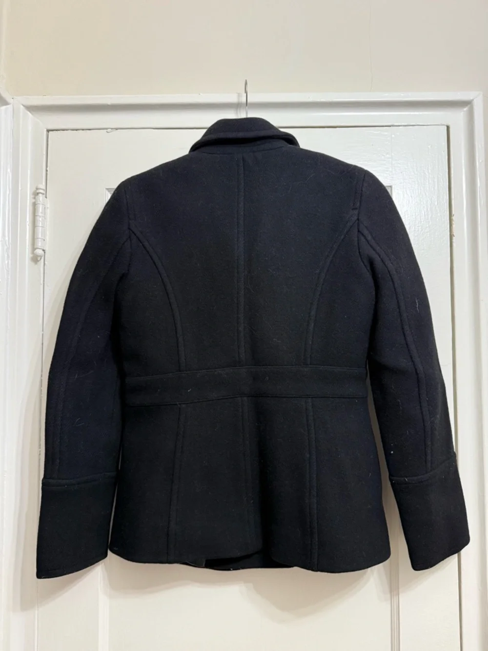 J. Crew Wool Blend Double-Breasted Peacoat Jacket - Women’s 4 - Picture 2 of 2